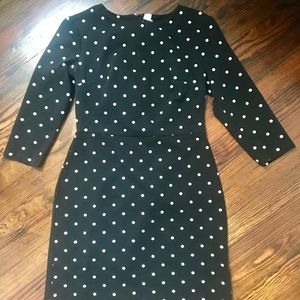 DONATED Old Navy polka dot sheath dress